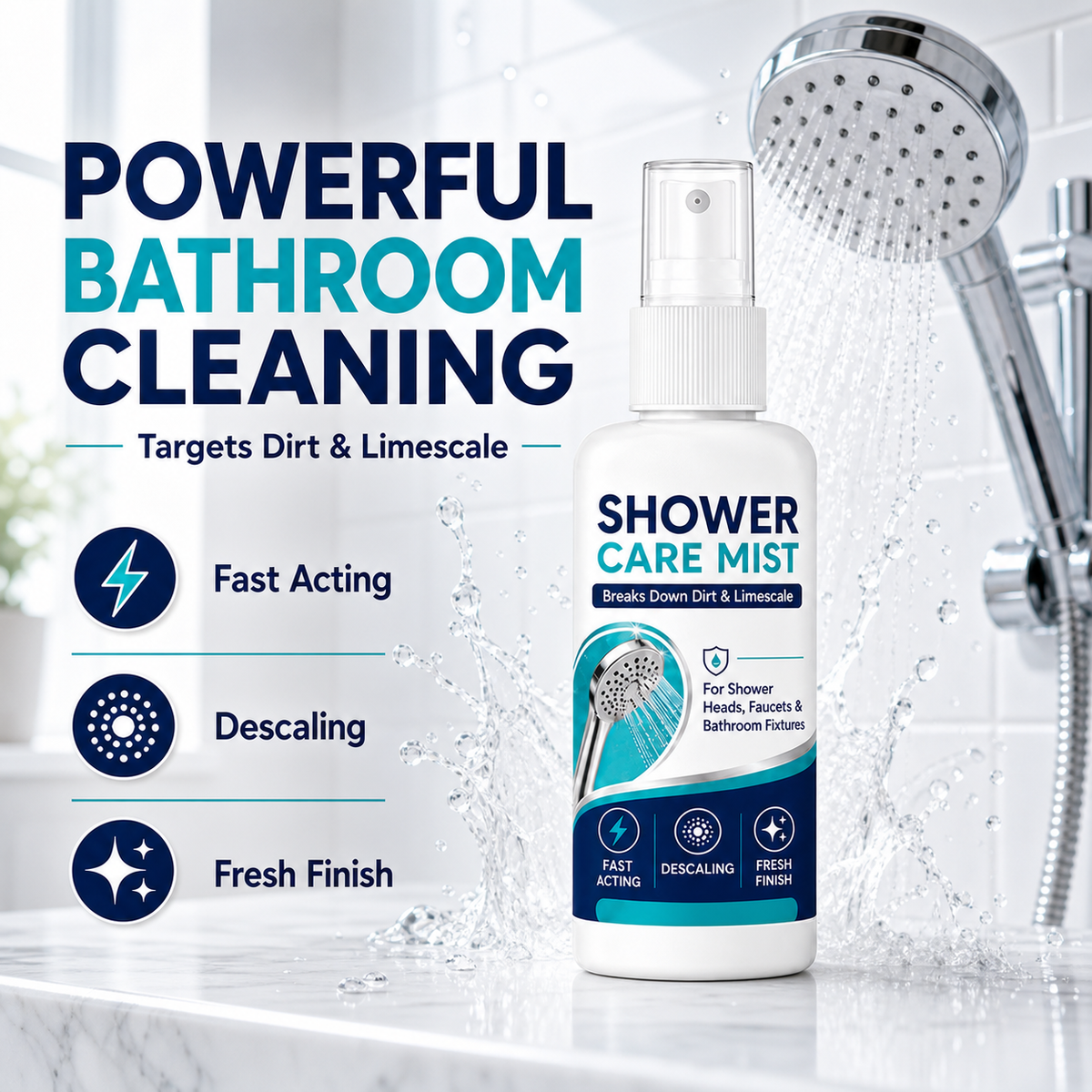 No-Scrub Shower Limescale Remover Spray