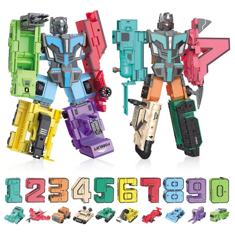 Make Learning Fun – Transform Numbers into Robots Kids Can Build & Play