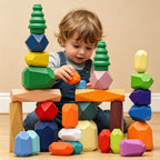 ✨Montessori Wooden Balance Stones