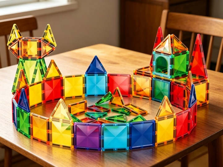 💎Geometric Magnetic Construction Kit