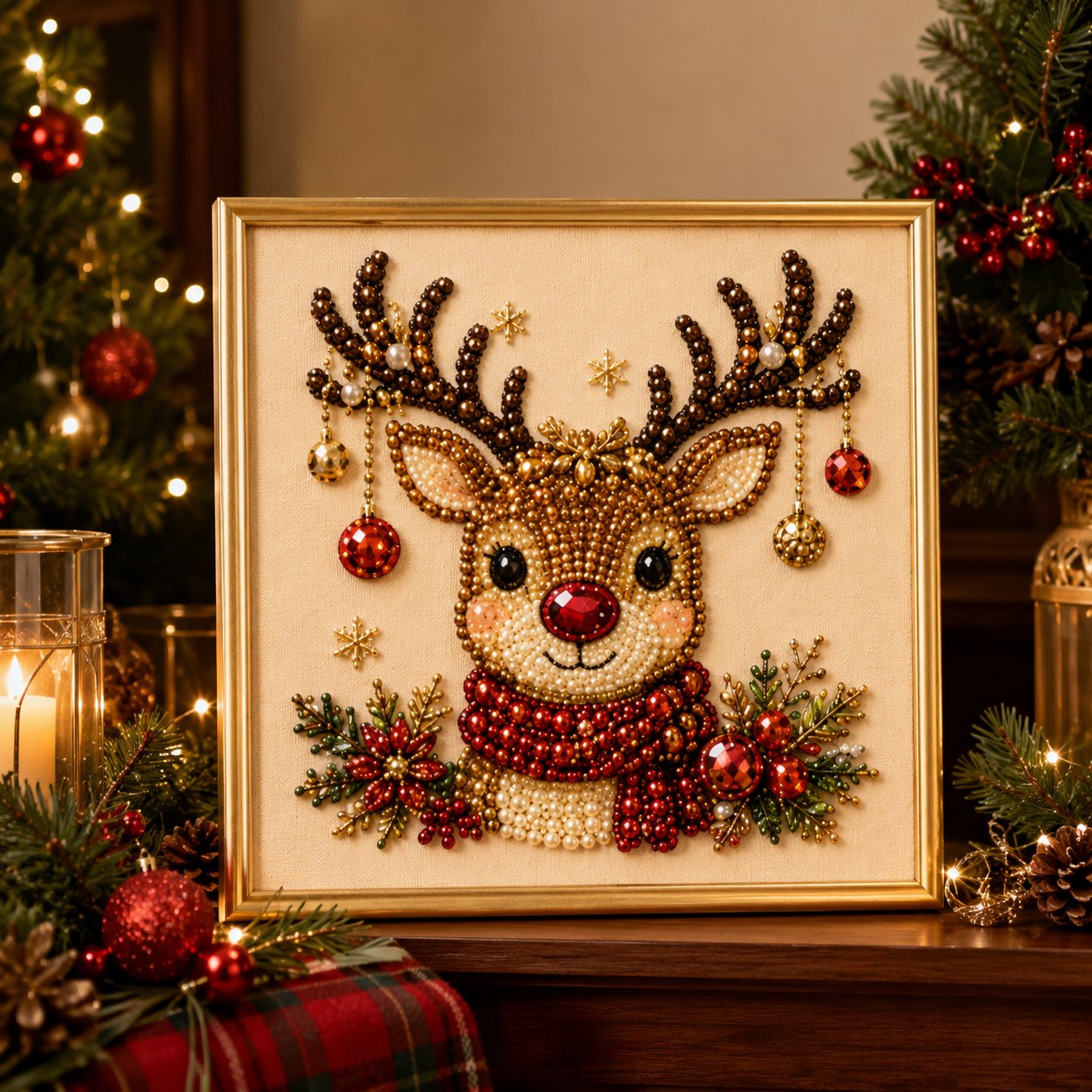 Christmas Pearl Diamond Painting Kit
