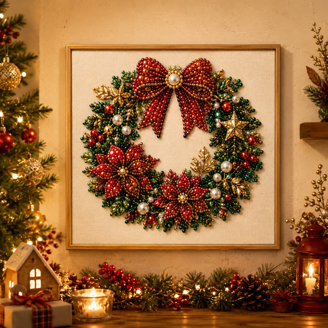 Christmas Pearl Diamond Painting Kit