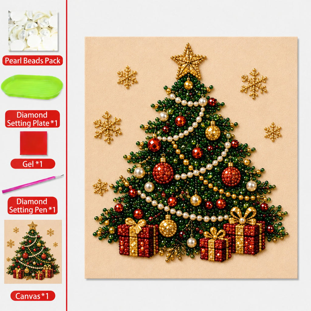 Christmas Pearl Diamond Painting Kit