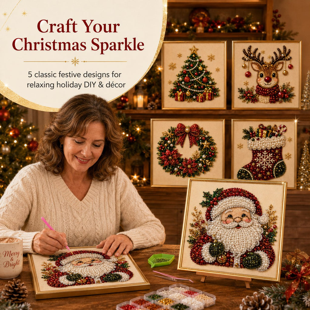 Christmas Pearl Diamond Painting Kit