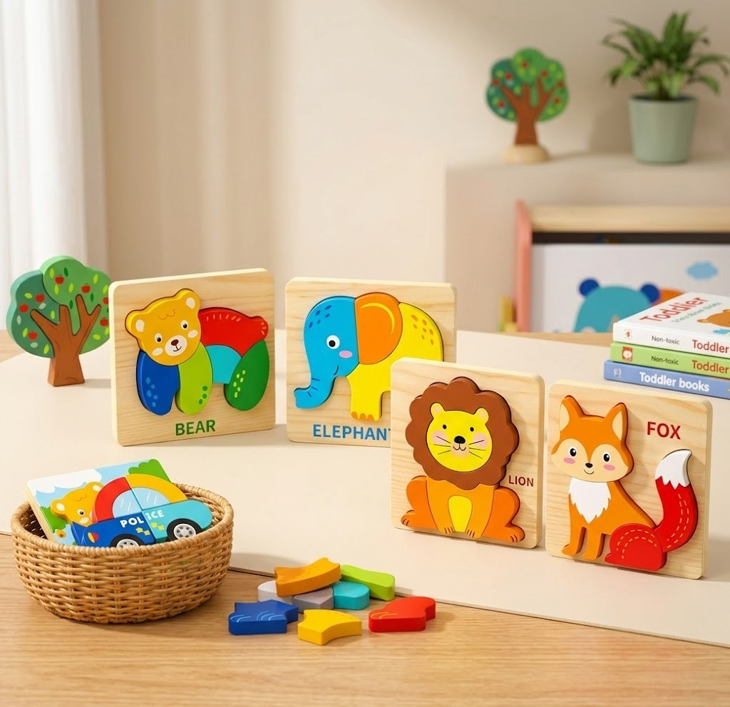 Dual-Layer Magnetic Puzzle