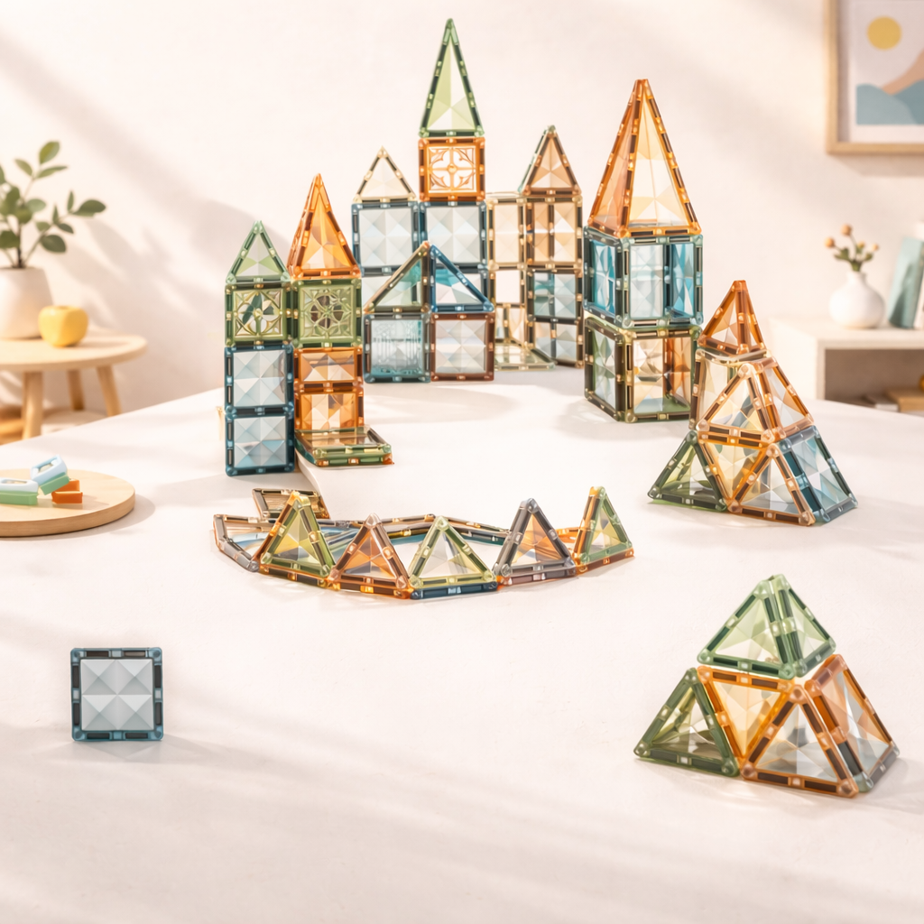 Gemini said Artistic Magnetic Tiles – Creative Building Set