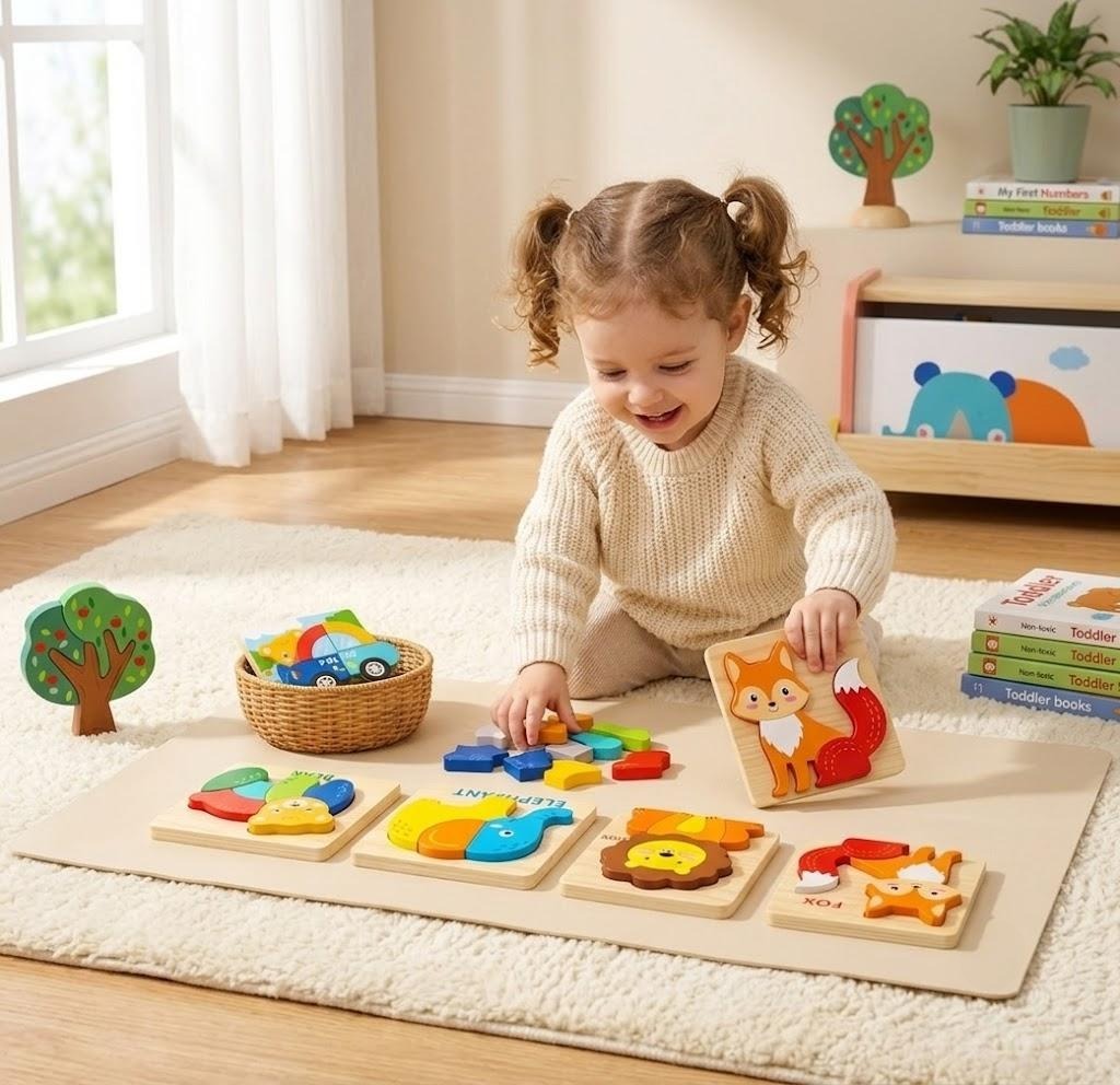 Dual-Layer Magnetic Puzzle