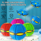 Magic Flying Disc Ball – 2-in-1 LED Light-Up Sensory Toy for Kids