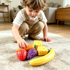 🍓Jumbo Fruit & Cheese Squishy Toy