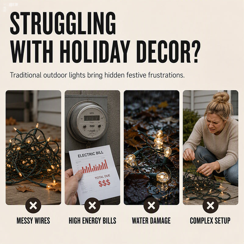 🎃 Halloween Solar Outdoor Lights — Make Your Yard Glow ✨