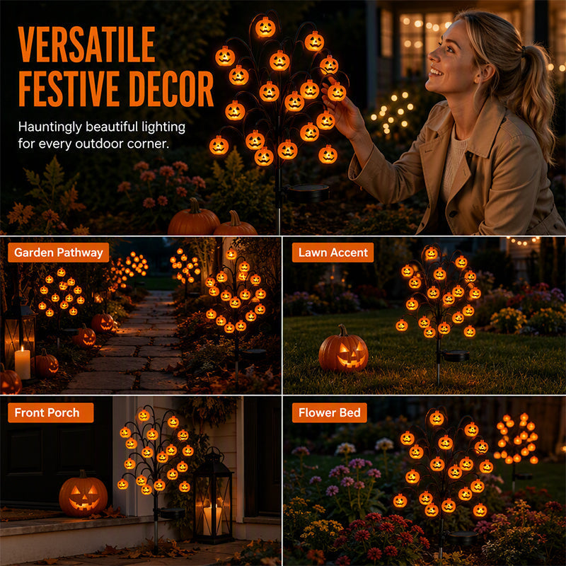🎃 Halloween Solar Outdoor Lights — Make Your Yard Glow ✨