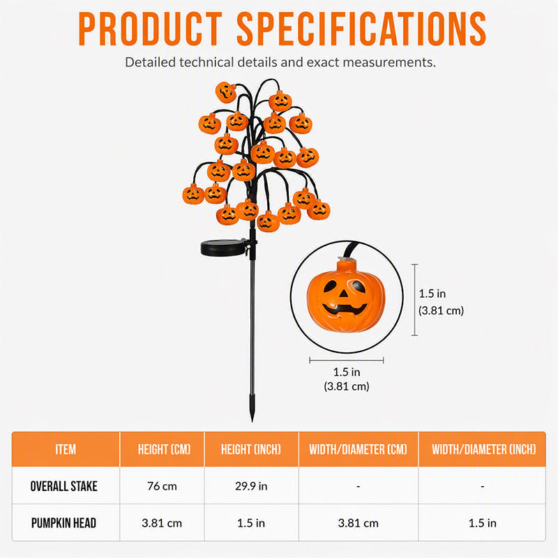 🎃 Halloween Solar Outdoor Lights — Make Your Yard Glow ✨