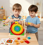Snail Pull-Along & Rainbow Stacker – Calm Balance Stack Set